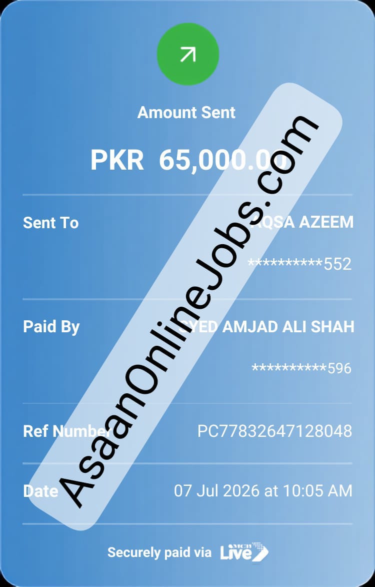payment proof